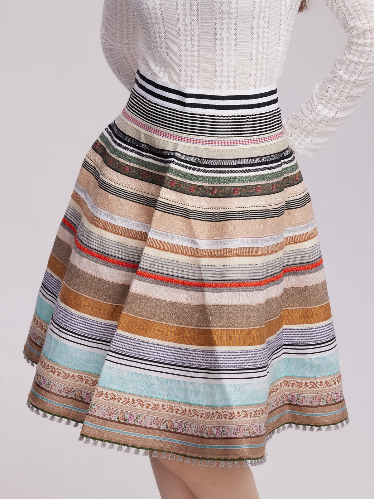 Dirndl Länge Midi in Gelb