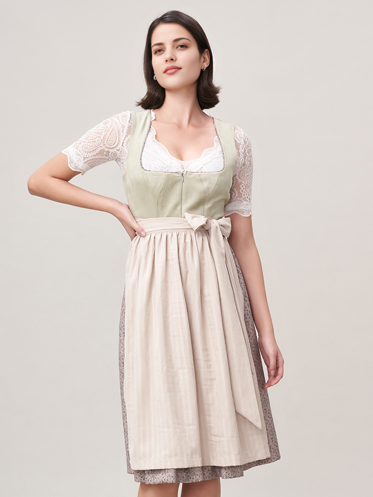 Ehreer Dirndl in Grün