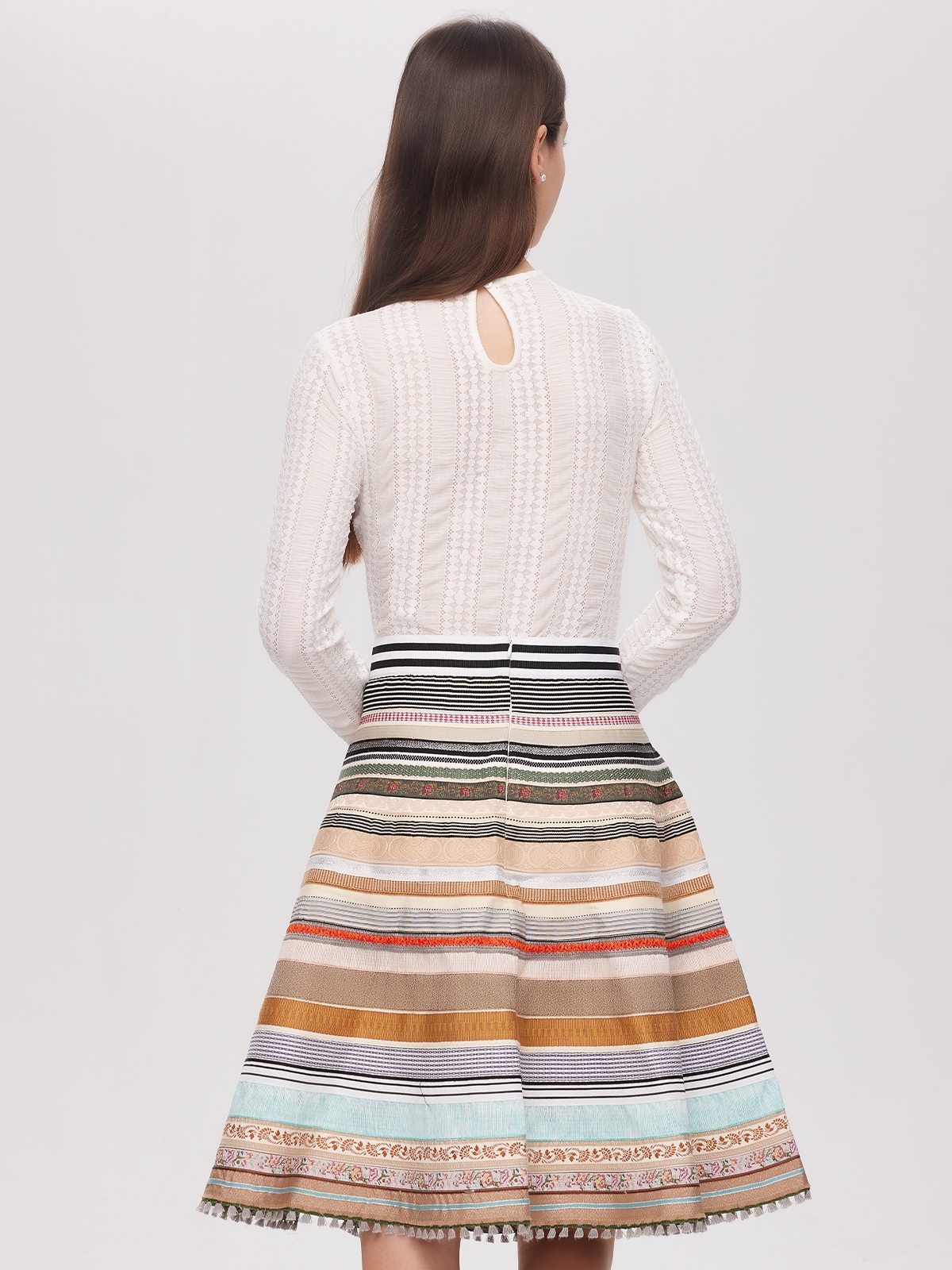 Moderne Dirndlbluse in Gelb